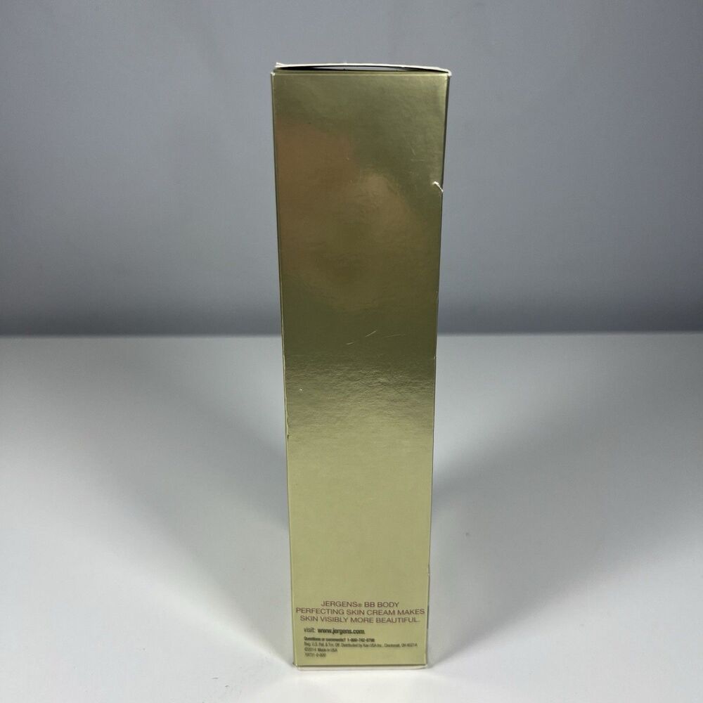Jergens BB Protect Body Perfecting Skin Cream Medium Deep Skin 7.5 oz RARE - Picture 2 of 7